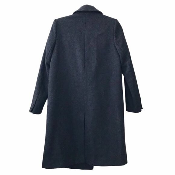 & Other Stories Double Breasted Wool Blend Coat - Picture 3 of 7